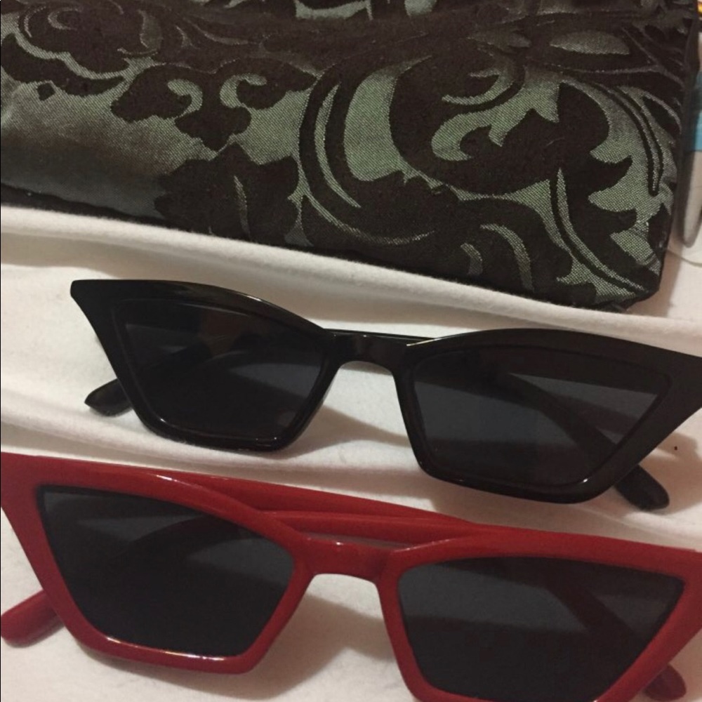 Cat eye sunglasses